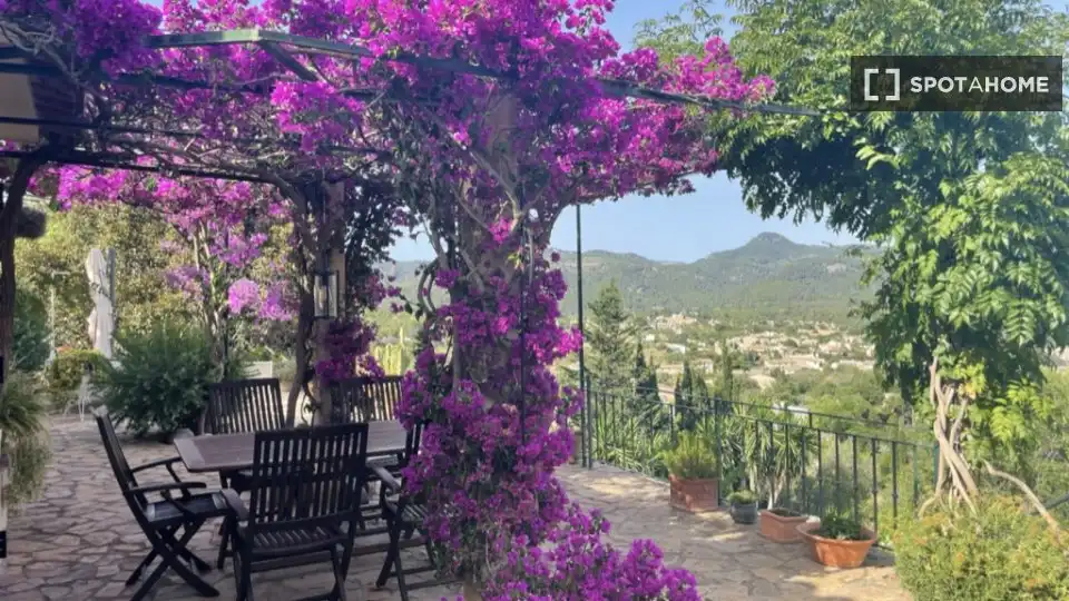 Terrace of Apartments for share in Calvià  with Air Conditioner, Terrace and Furnished