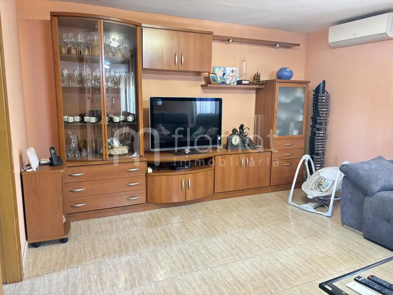 Sala de estar de Casa o chalet en venta en Rubí con Aire acondicionado, Calefacción y Terraza
