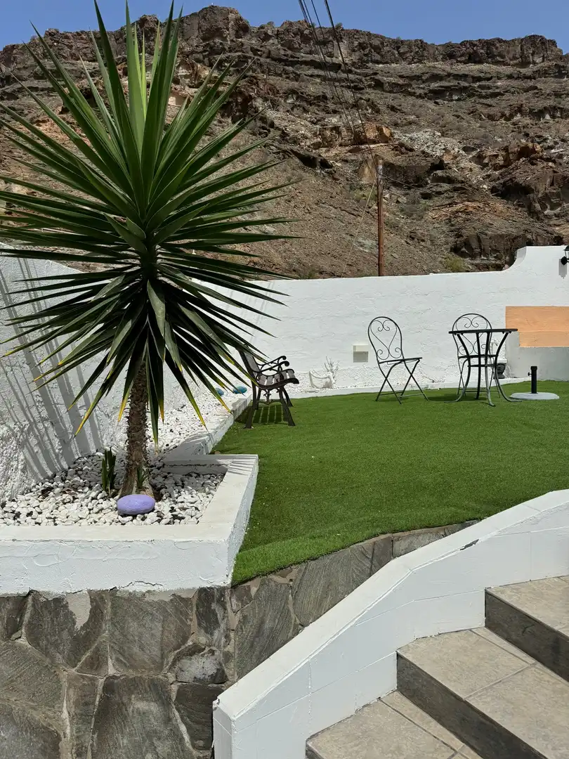 Jardín de Casa o chalet en venta en Mogán con Jardín privado, Trastero y Amueblado