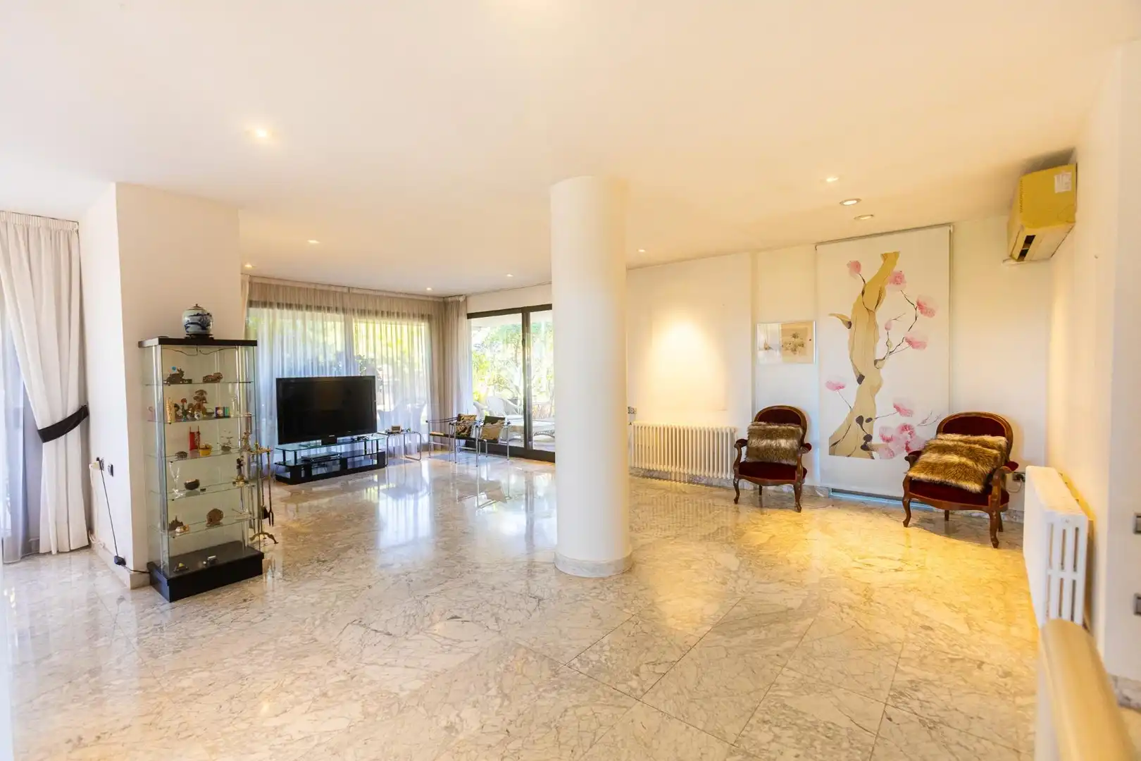 Sala de estar de Casa o chalet en venta en Murcia con Aire acondicionado, Jardín privado y Terraza