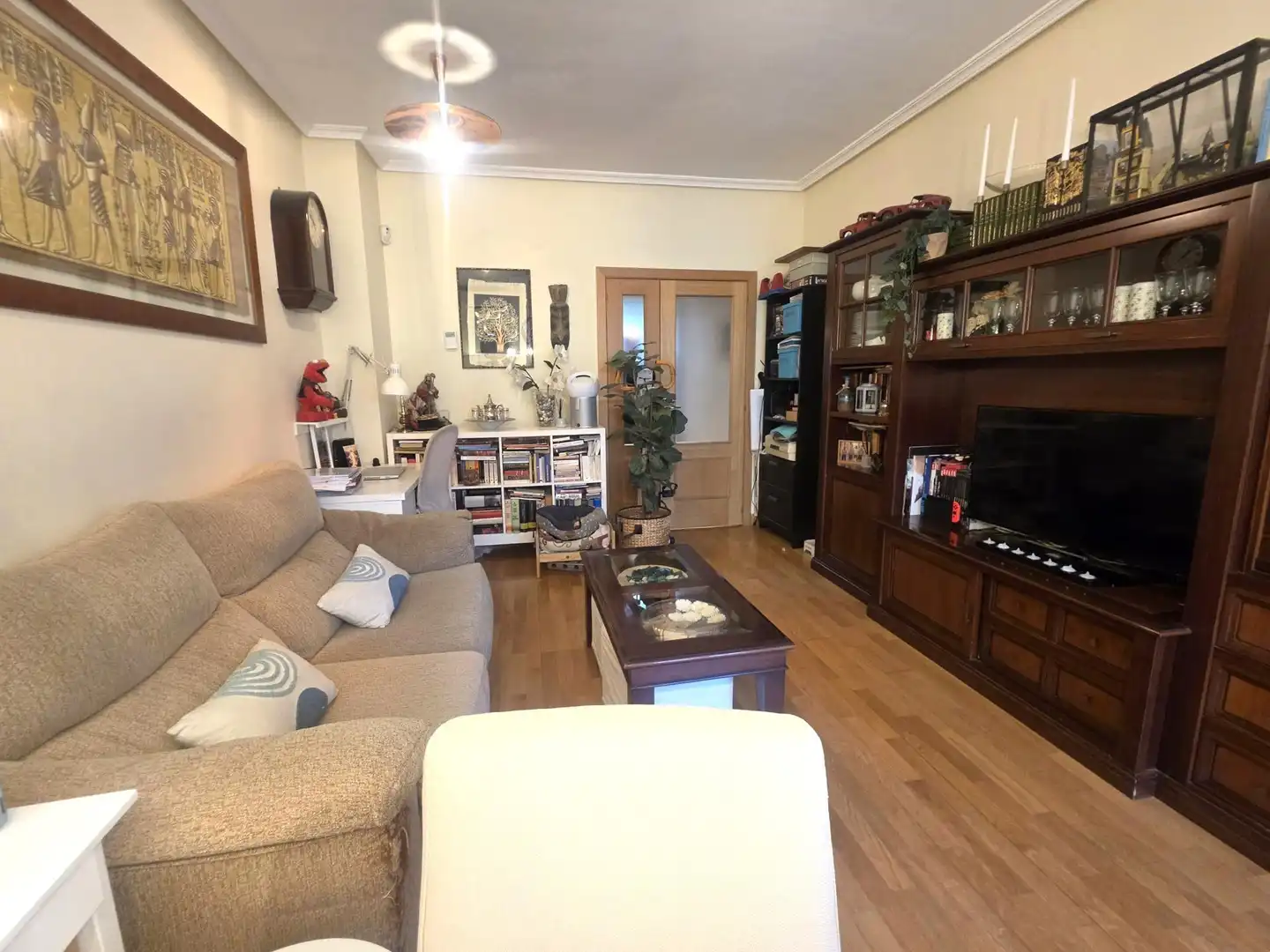 Sala d'estar de Planta baixa en venda en Valdemoro amb Aire condicionat, Calefacció i Terrassa