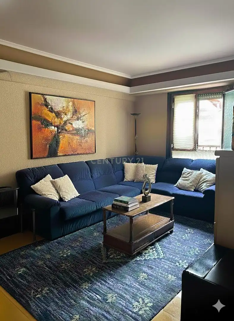 Sala de estar de Casa o chalet en venta en Usurbil con Horno, Lavadora y Microondas