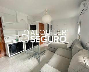 Living room of Flat to rent in  Madrid Capital  with Air Conditioner, Heating and Furnished