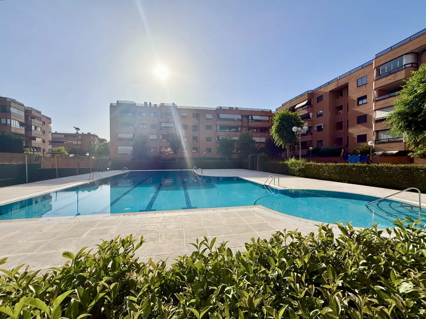 Piscina de Pis de lloguer en Alcobendas amb Calefacció, Parquet i Terrassa