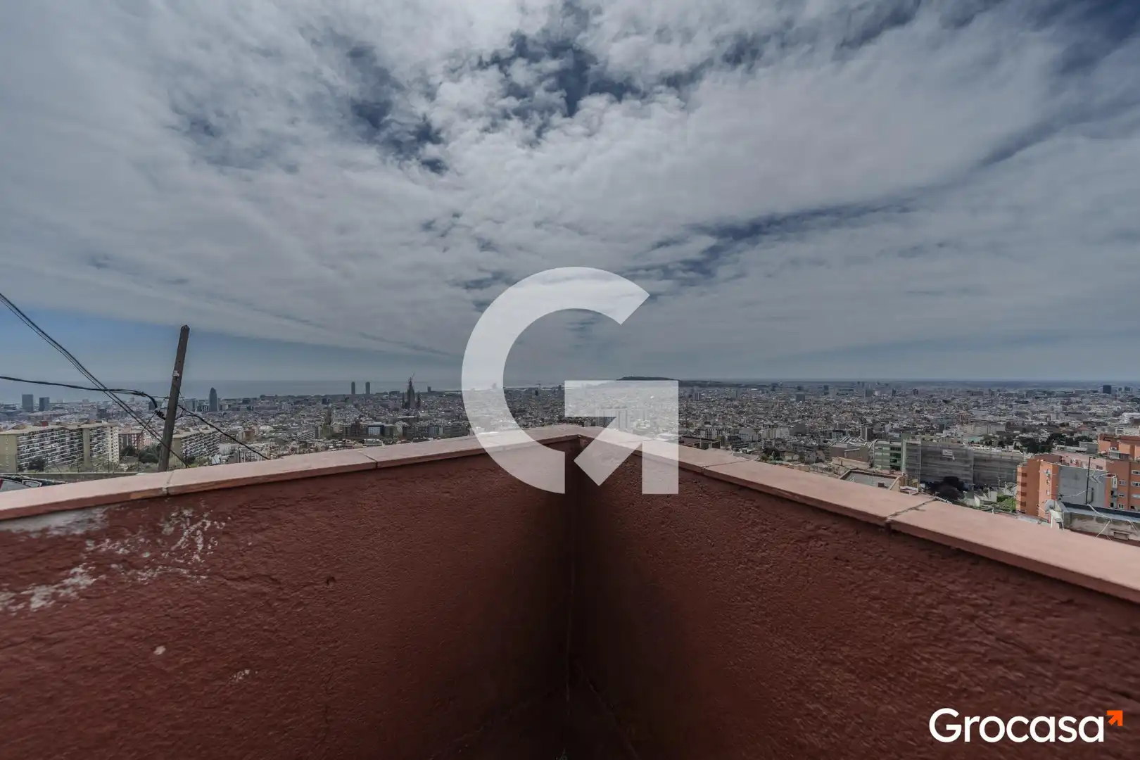 Balcony of Houses for sale in Barcelona  with Terrace and Balcony