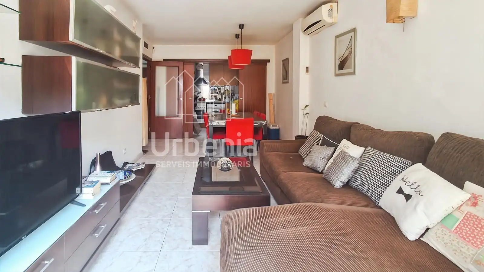 Sala d'estar de Pis en venda en Calella amb Aire condicionat, Calefacció i Terrassa