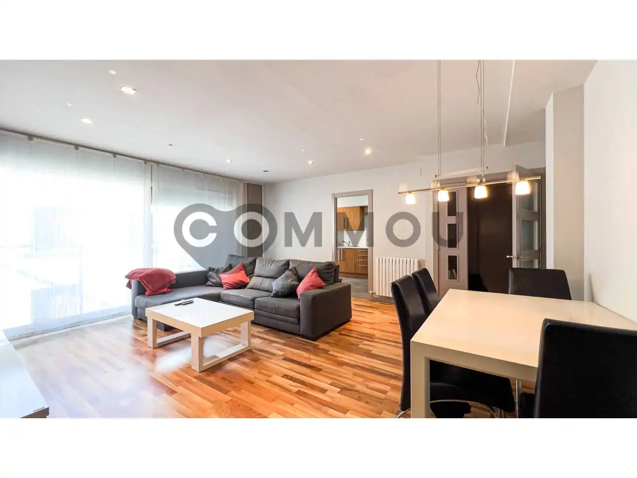 Sala de estar de Piso en venta en Vic con Aire acondicionado, Calefacción y Parquet