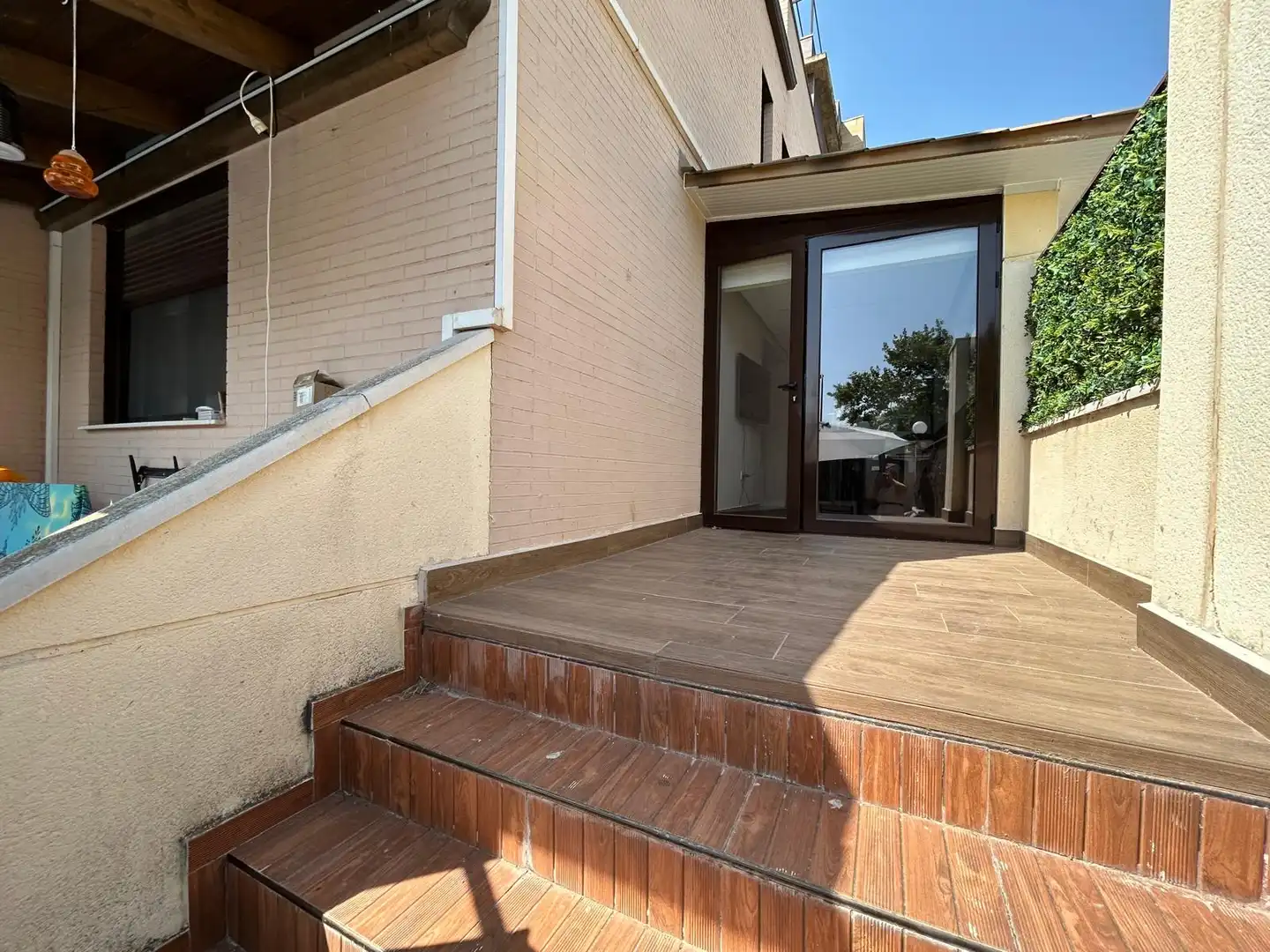 Terraza de Casa adosada en venta en Ciudad Real con Aire acondicionado, Calefacción y Jardín privado