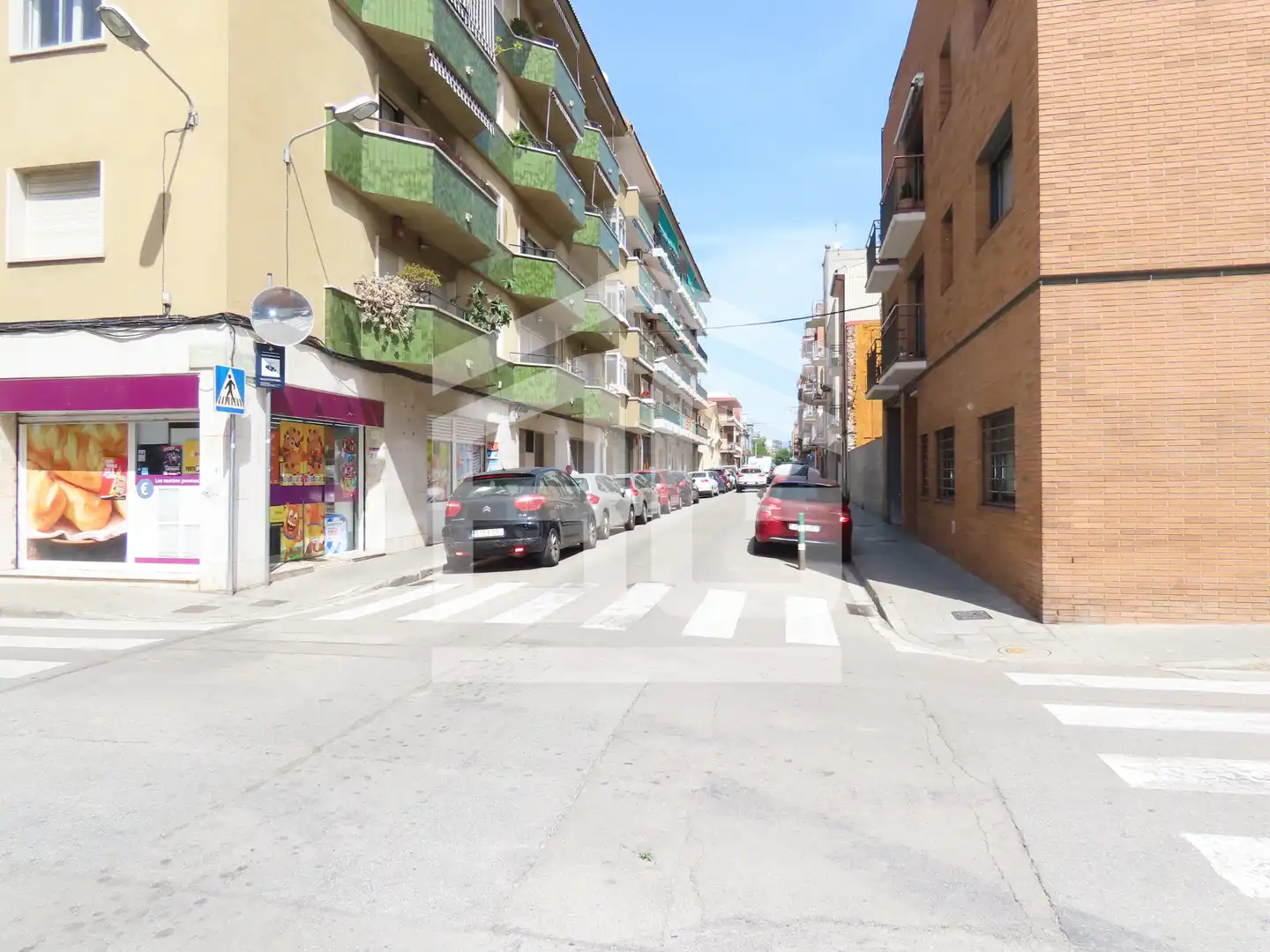 Vista exterior de Piso en venta en Granollers con Balcón