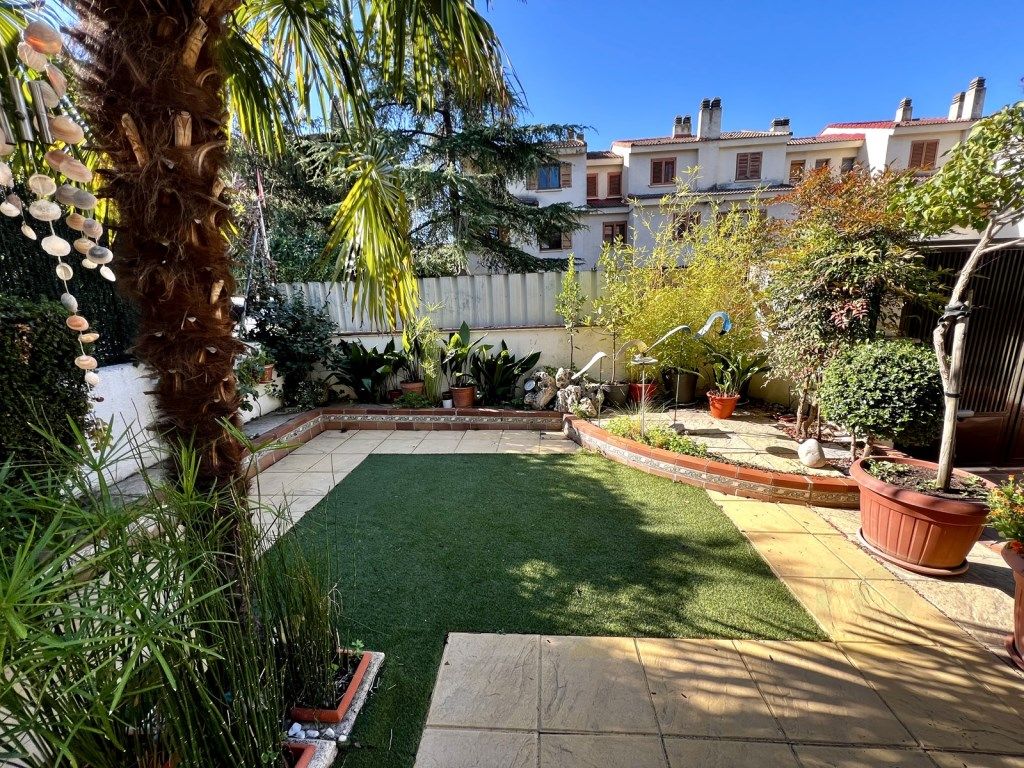 Garden of Single-family semi-detached for sale in Collado Villalba