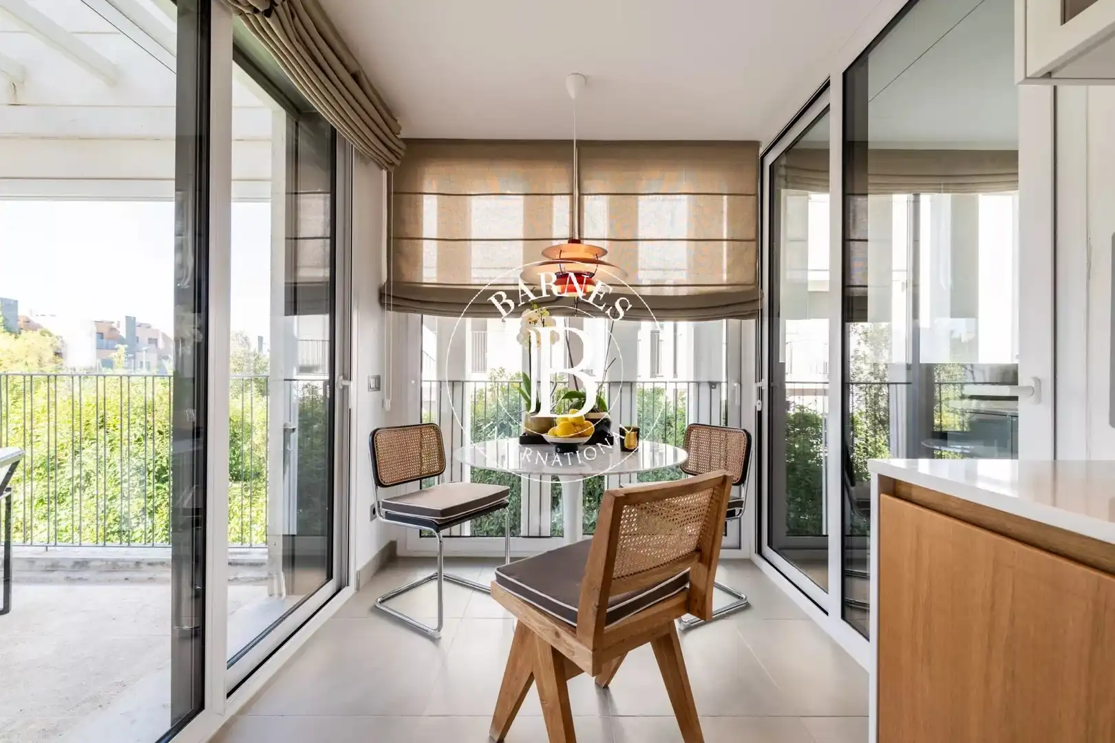 Balcony of Flat for rent in Madrid  with Air Conditioner, Terrace and Furnished