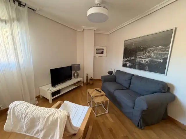 Sala de estar de Piso de alquiler en Puertollano con Aire acondicionado, Calefacción y Amueblado