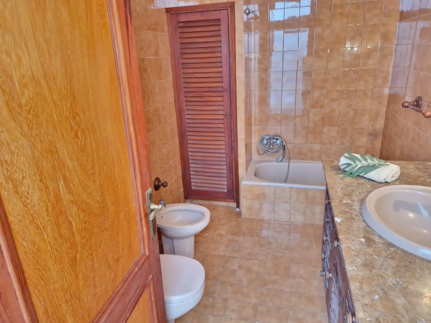 Bany de Casa adosada en venda en Firgas amb Jardí privat, Terrassa i Balcó