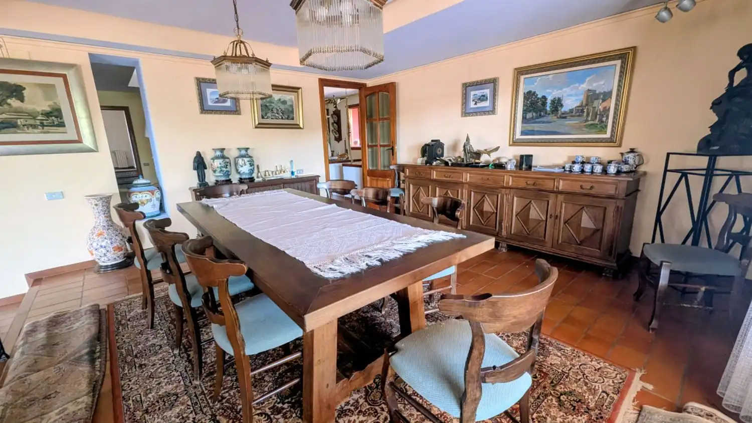 Comedor de Casa o chalet de alquiler en Borriol con Calefacción, Terraza y Trastero