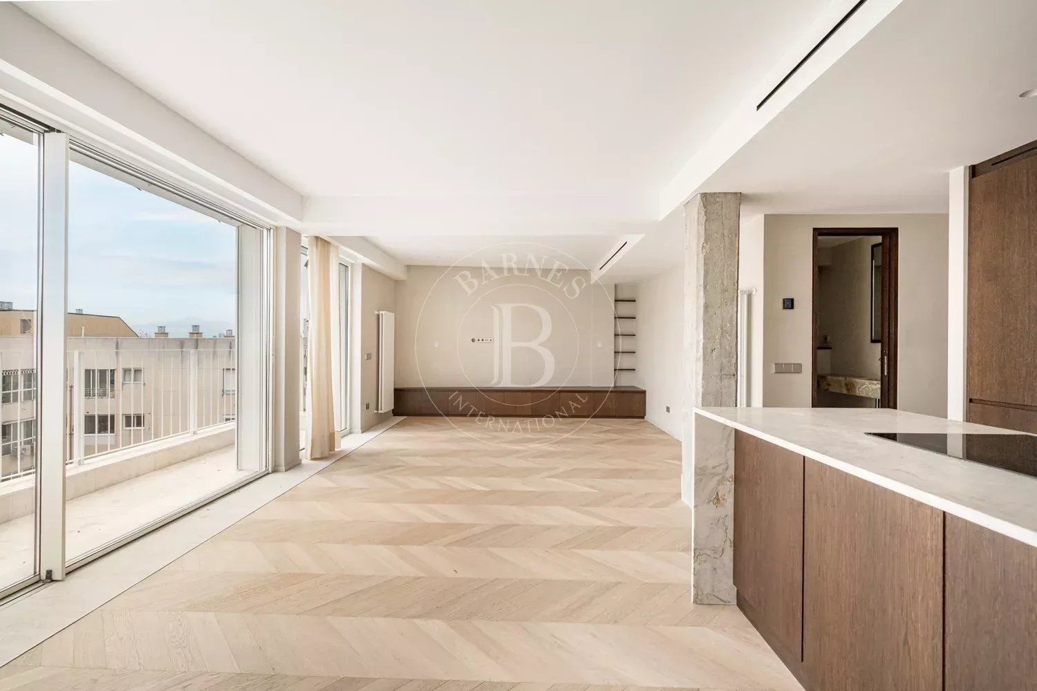 Vista exterior de Piso en venta en  Madrid Capital con Aire acondicionado, Calefacción y Terraza