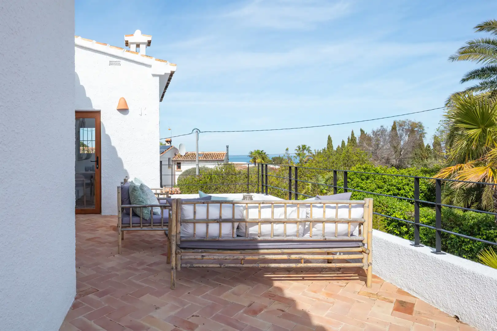 Terrace of Houses for sale in Jávea / Xàbia  with Air Conditioner, Private garden and Swimming Pool