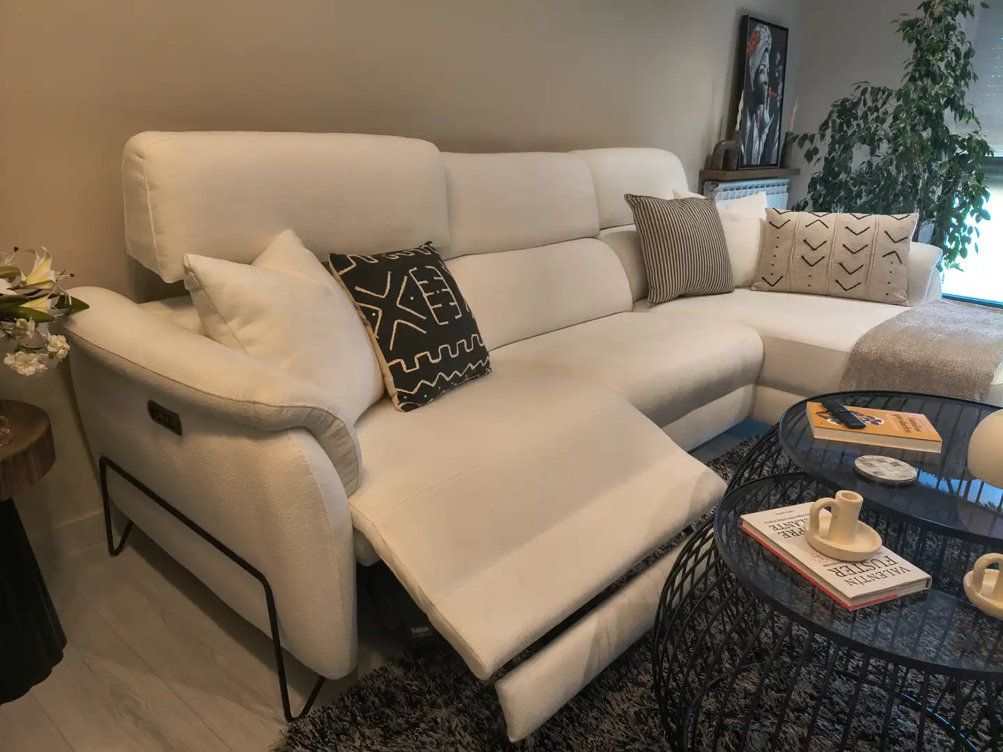 Sala de estar de Piso en venta en O Carballiño   con Calefacción, Parquet y Trastero