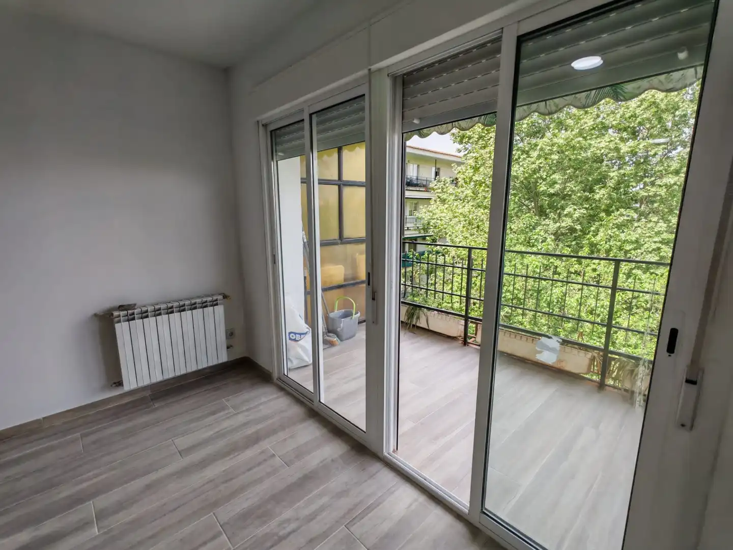 Balcony of Flat for sale in Móstoles  with Heating, Parquet flooring and Terrace