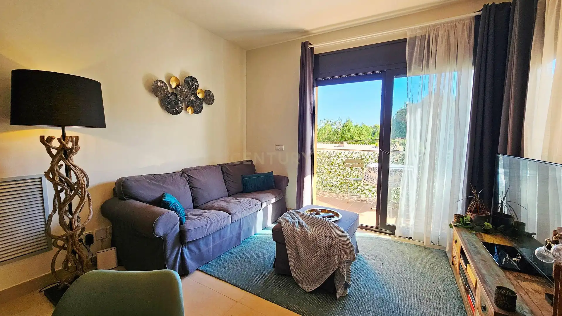 Sala d'estar de Apartament en venda en Llançà amb Forn, Rentadora i Microones