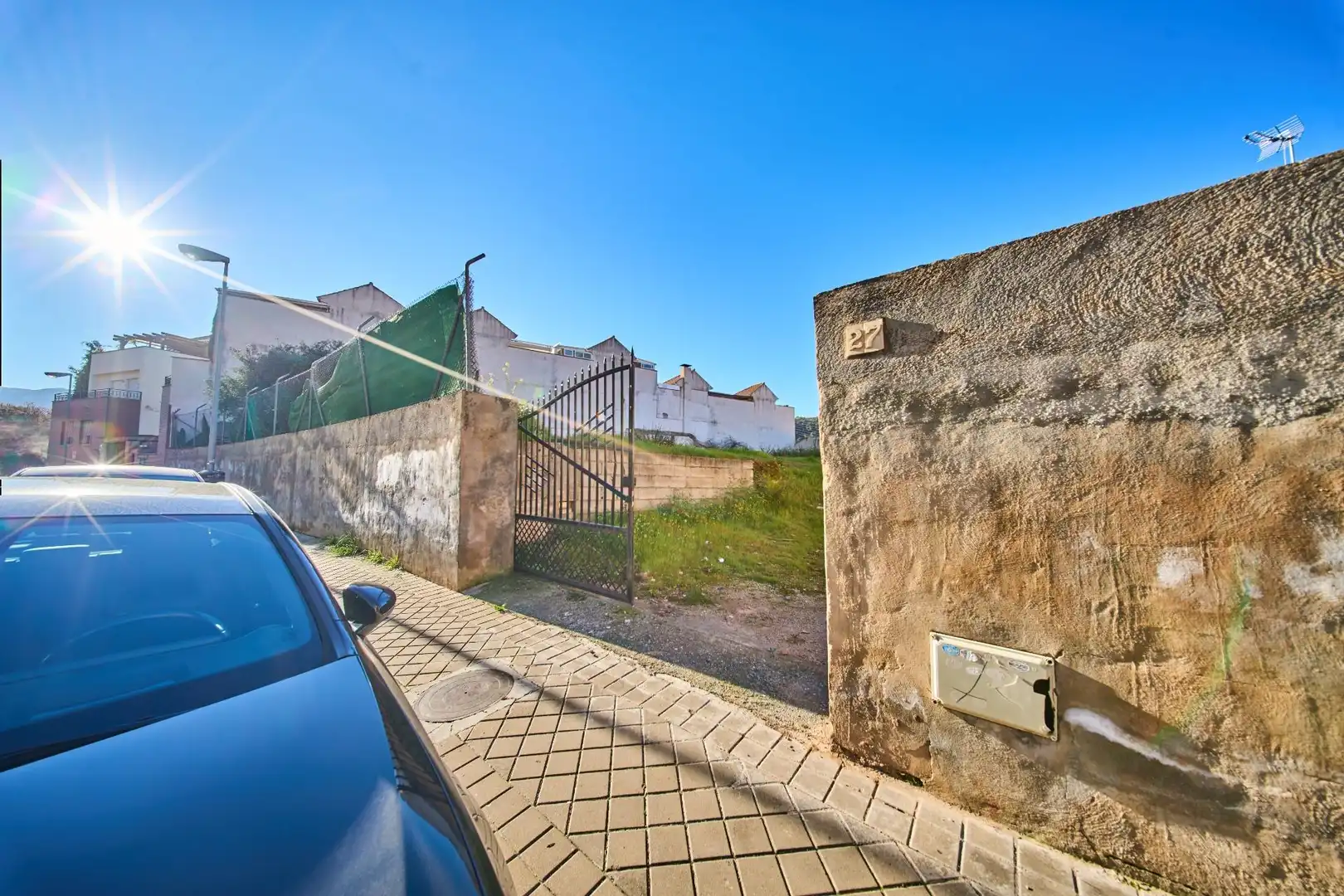 Vista exterior de Residencial en venda en Granada