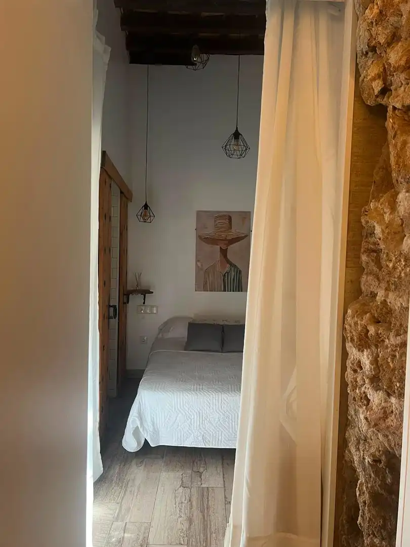 Bedroom of Apartments for rent in Cádiz