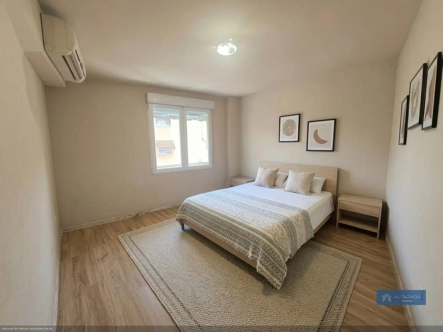 Schlafzimmer von Wohnung zum Verkauf in San Sebastián de los Reyes mit Klimaanlage, Terrasse und Alarm