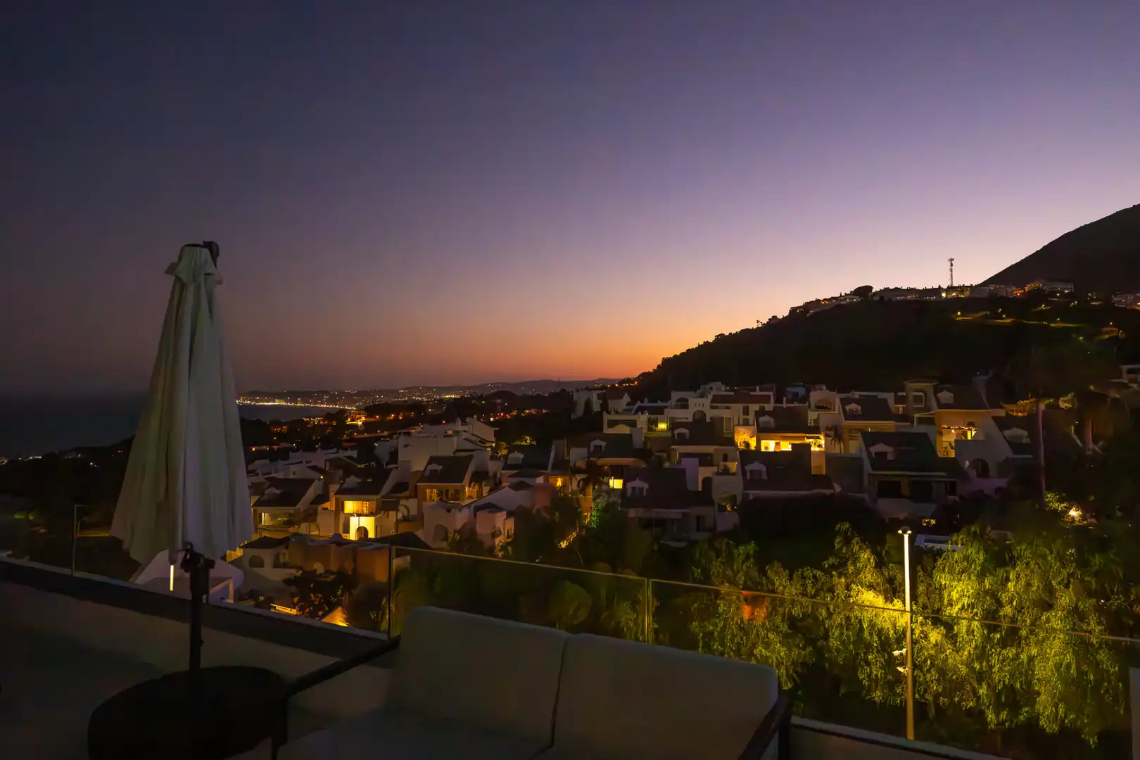 Exterior view of Houses for sale in Benalmádena  with Air Conditioner, Terrace and Storage room