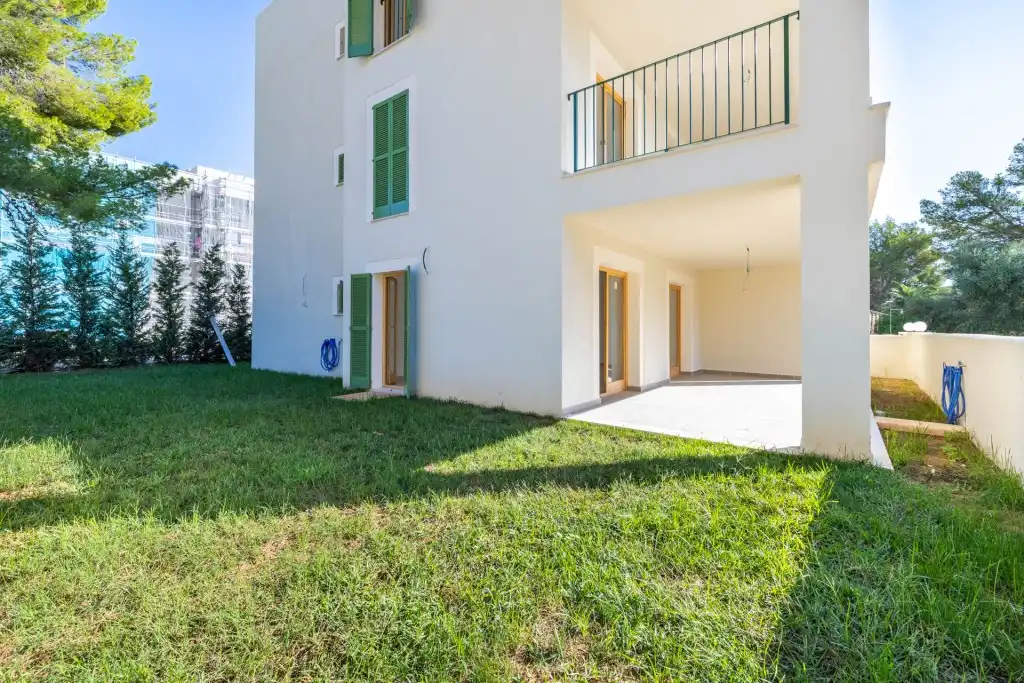 Vista exterior de Apartamento en venta en Pollença con Aire acondicionado, Jardín privado y Terraza