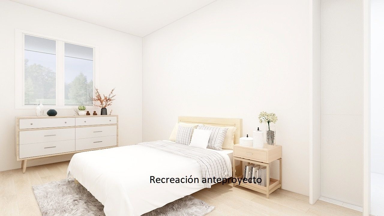 Bedroom of Flat for sale in Badajoz Capital  with Air Conditioner, Heating and Terrace