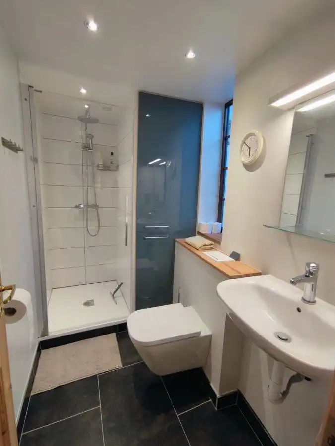 Bathroom of Houses for sale in Graus  with Private garden, Storage room and Sauna