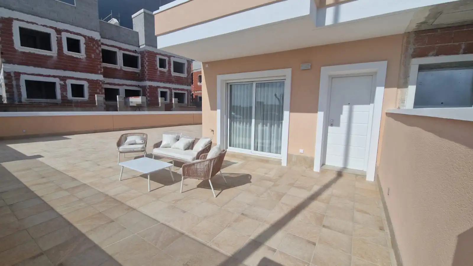 Terraza de Casa adosada en venta en Pilar de la Horadada con Calefacción, Jardín privado y Terraza