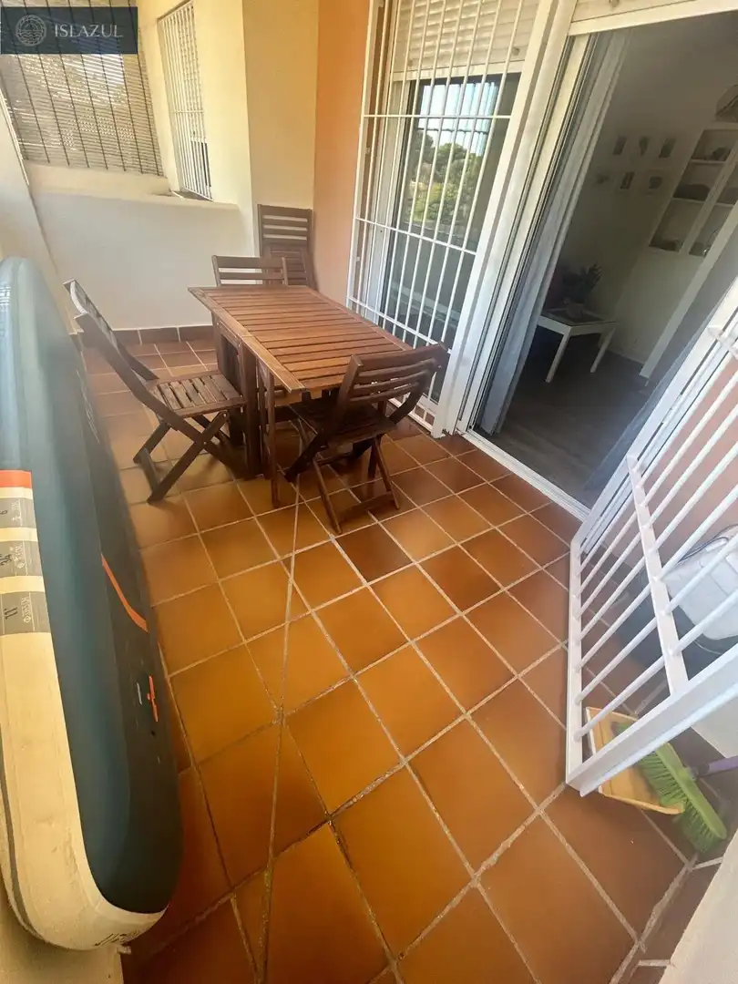 Terrassa de Apartament en venda en Isla Cristina amb Aire condicionat, Jardí privat i Terrassa