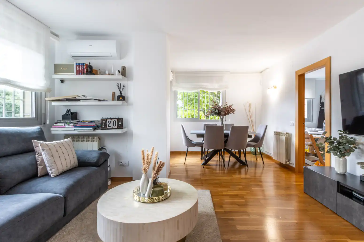 Sala de estar de Piso en venta en Terrassa con Calefacción