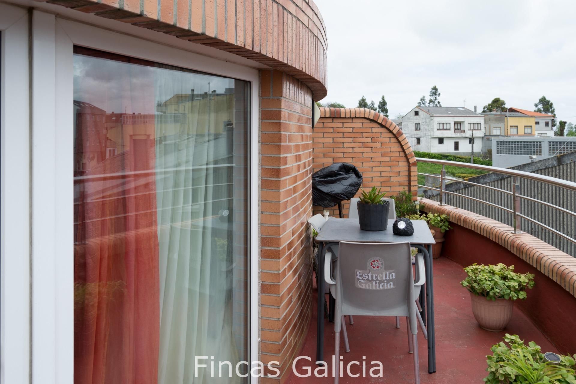 Balcony of Attic for sale in Arteixo  with Heating, Terrace and Storage room
