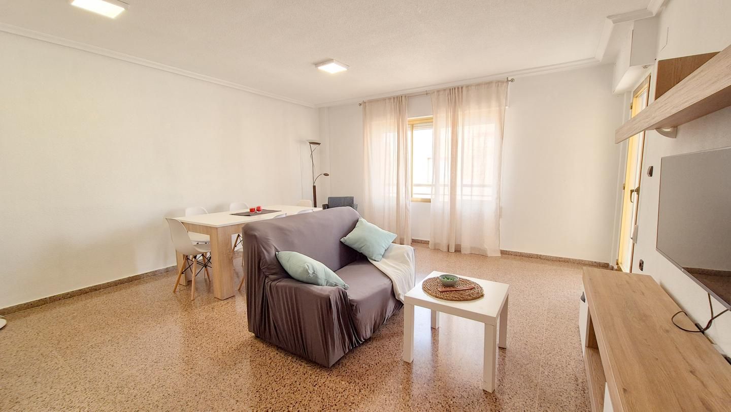 Living room of Flat to rent in Aspe  with Furnished