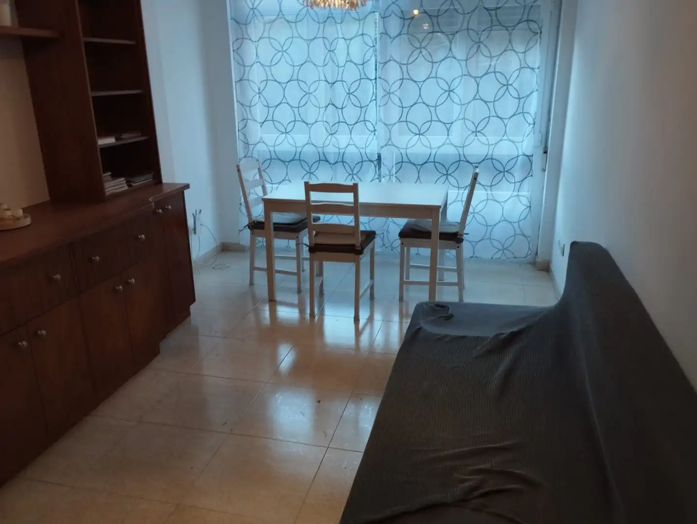 Sala de estar de Piso de alquiler en Val do Dubra con Calefacción, Amueblado y Horno