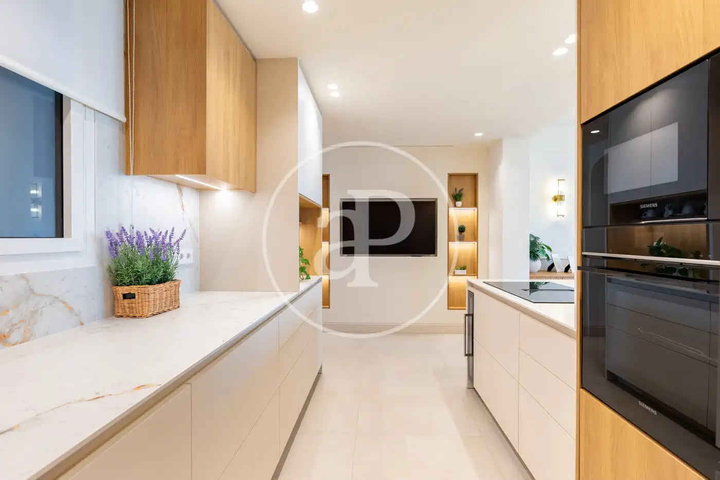 Kitchen of Flat for sale in Barcelona  with Air Conditioner, Heating and Furnished