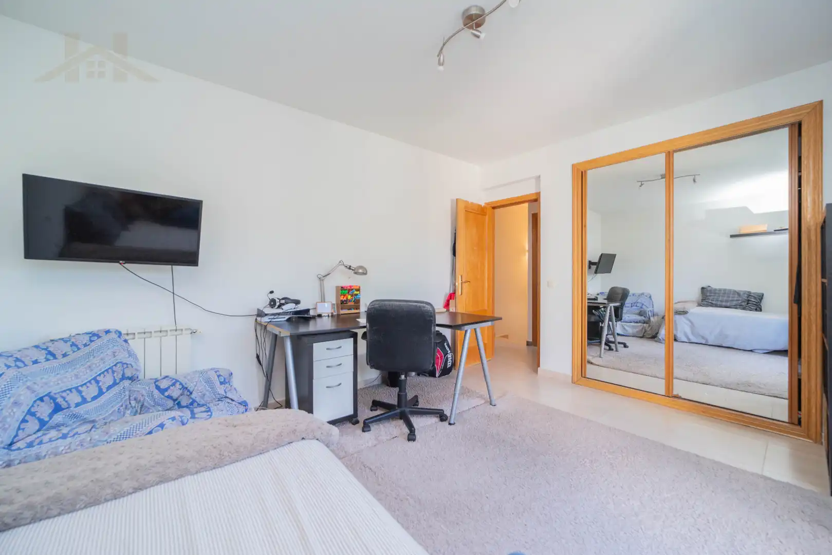 Schlafzimmer von Haus oder Chalet zum Verkauf in Torrelodones mit Klimaanlage, Heizung und Privatgarten