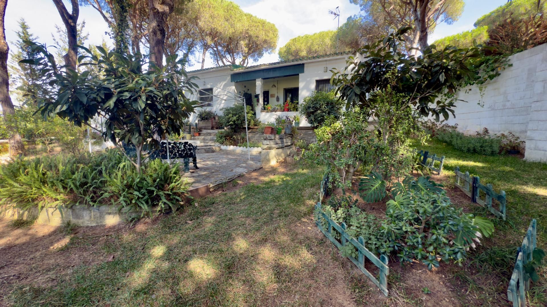 Jardín de Casa o chalet en venta en Chiclana de la Frontera con Aire acondicionado, Jardín privado y Terraza