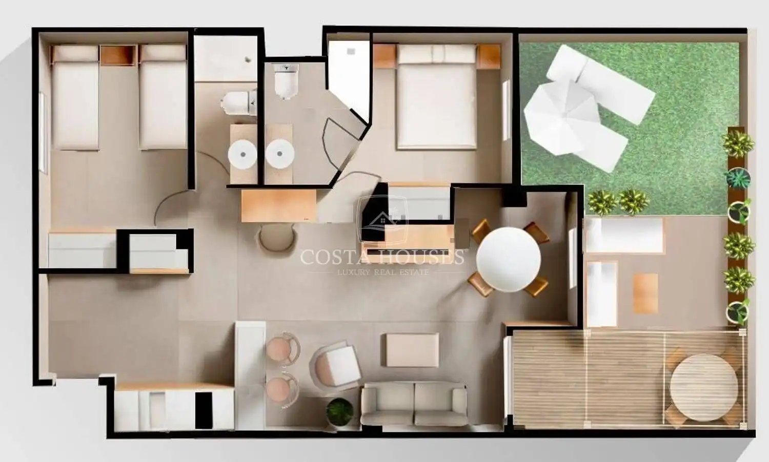 Apartament en venda en Jávea / Xàbia amb Aire condicionat, Calefacció i Terrassa