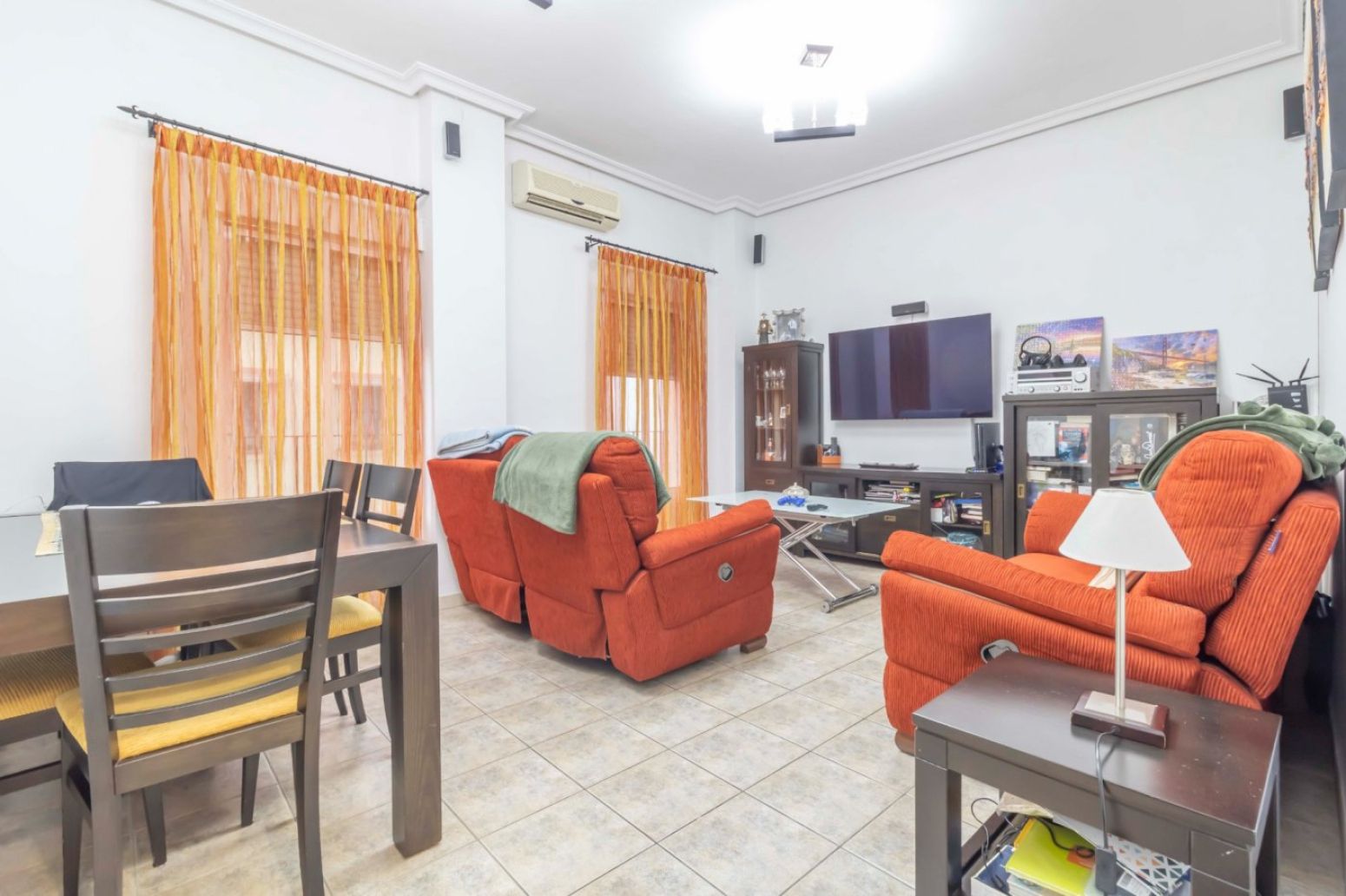 Living room of Flat for sale in El Viso del Alcor  with Air Conditioner and Balcony
