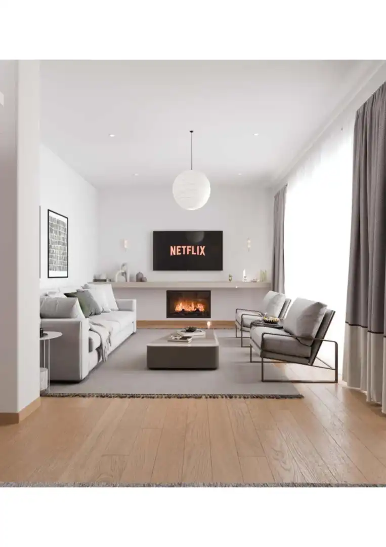 Living room of Detached homes for sale in Estepona  with Air Conditioner, Heating and Terrace