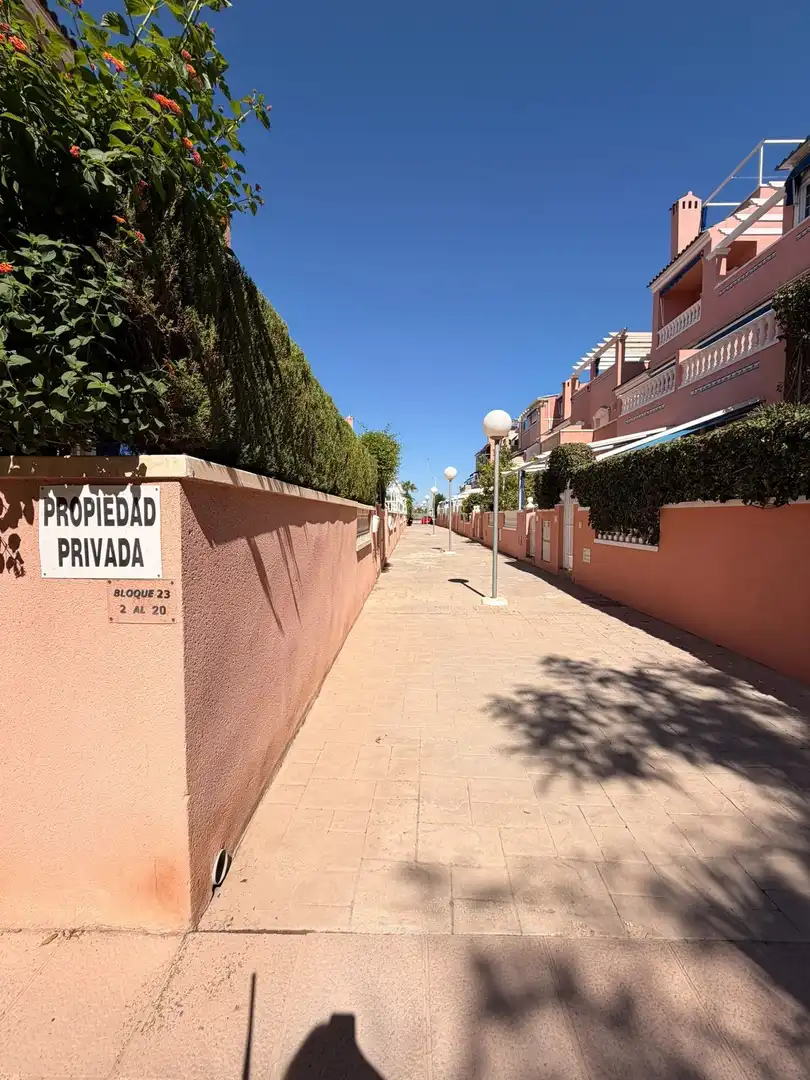 Exterior view of Duplexes for sale in Santa Pola  with Air Conditioner, Heating and Private garden