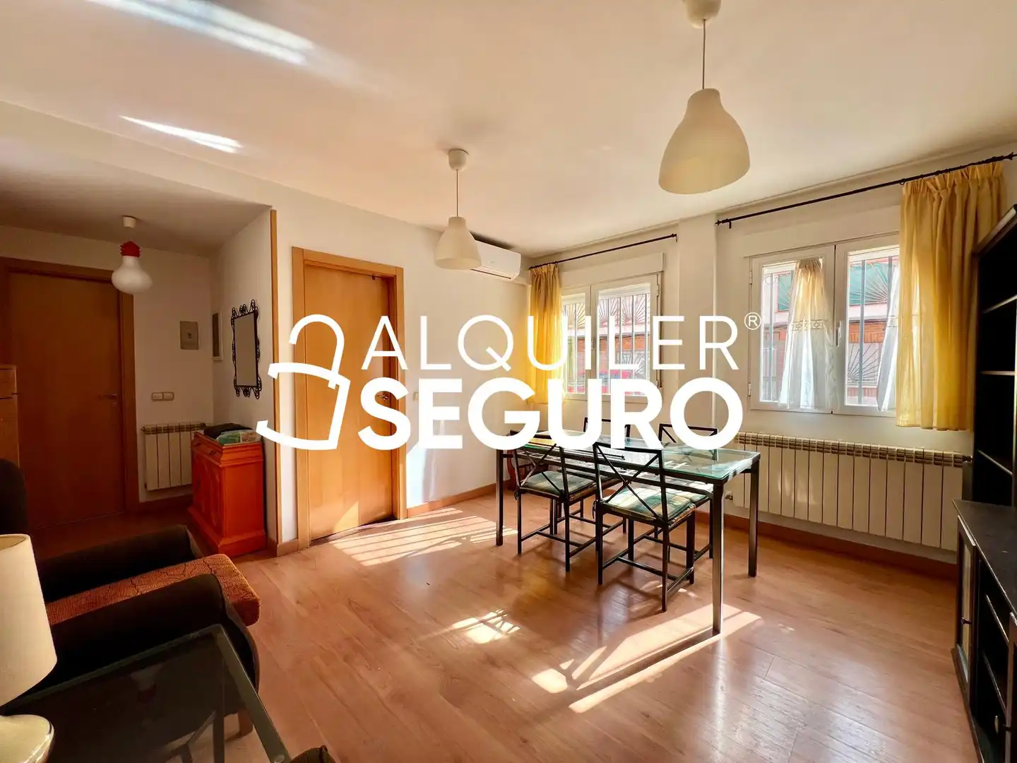 Exterior view of Flat for rent in Madrid  with Air Conditioner, Heating and Furnished