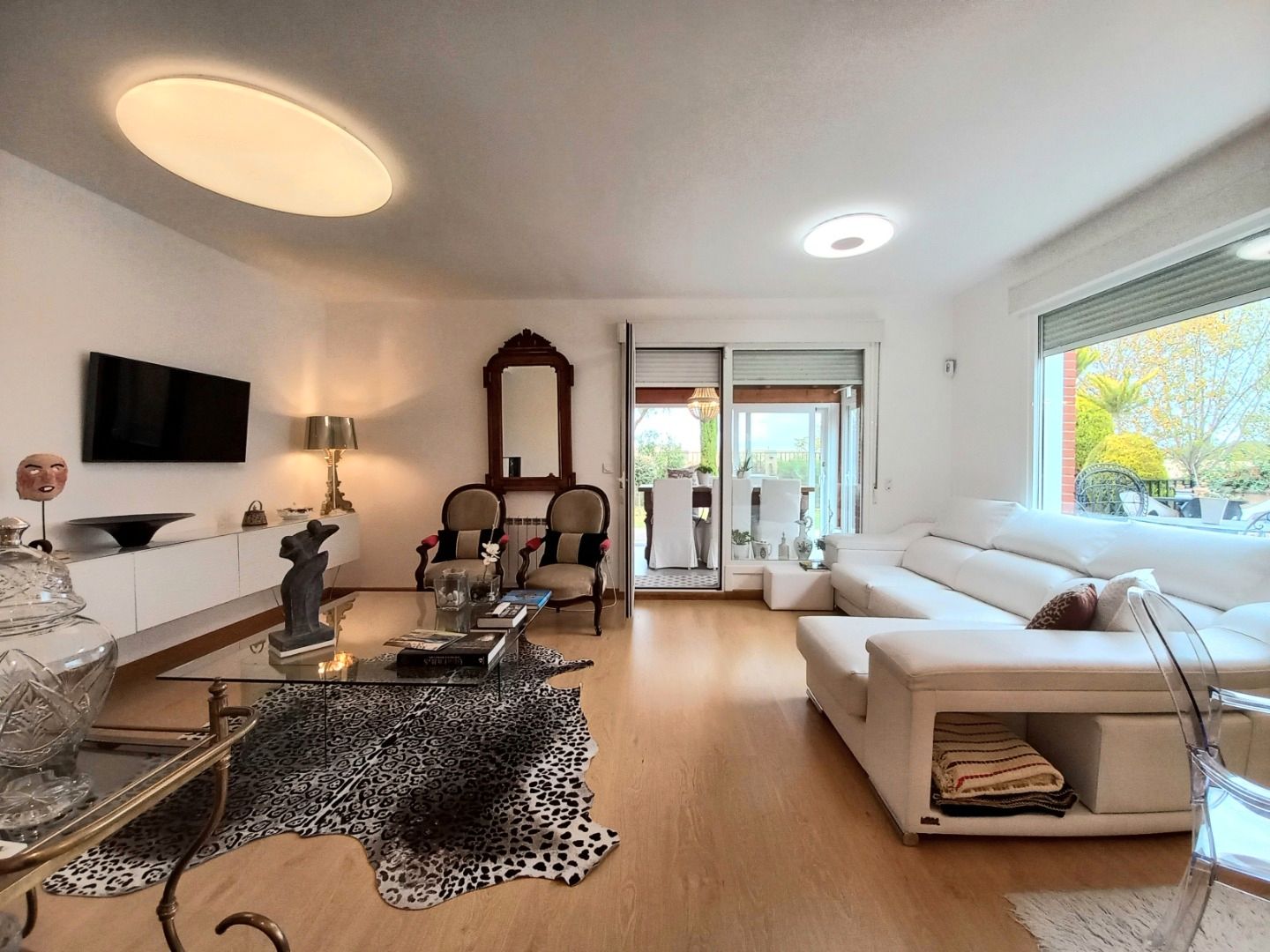Living room of Single-family semi-detached for sale in Revillarruz  with Heating and Private garden