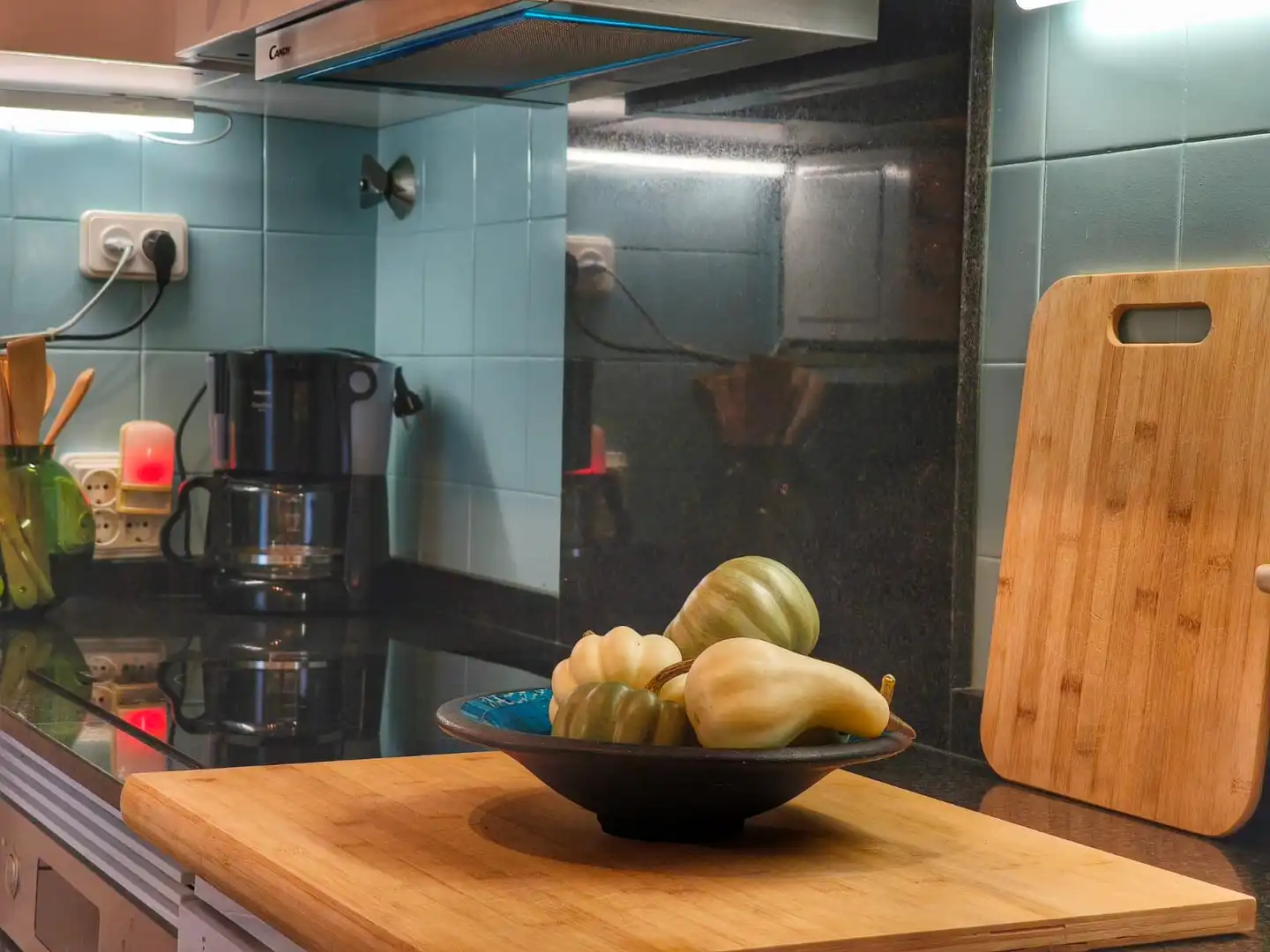 Küche von Wohnung zum Verkauf in Lloret de Mar mit Heizung, Privatgarten und Terrasse