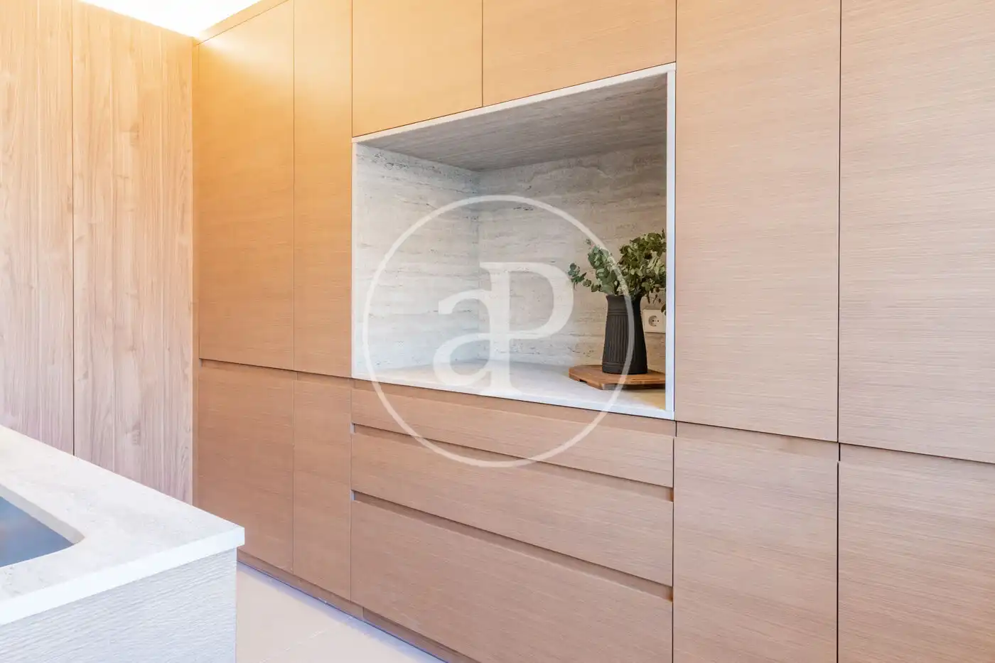 Kitchen of Flat for sale in Madrid  with Air Conditioner and Heating