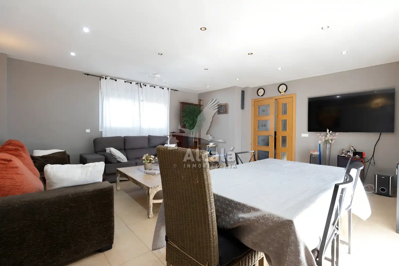 Sala de estar de Casa o chalet en venta en Los Santos de la Humosa con Calefacción y Trastero