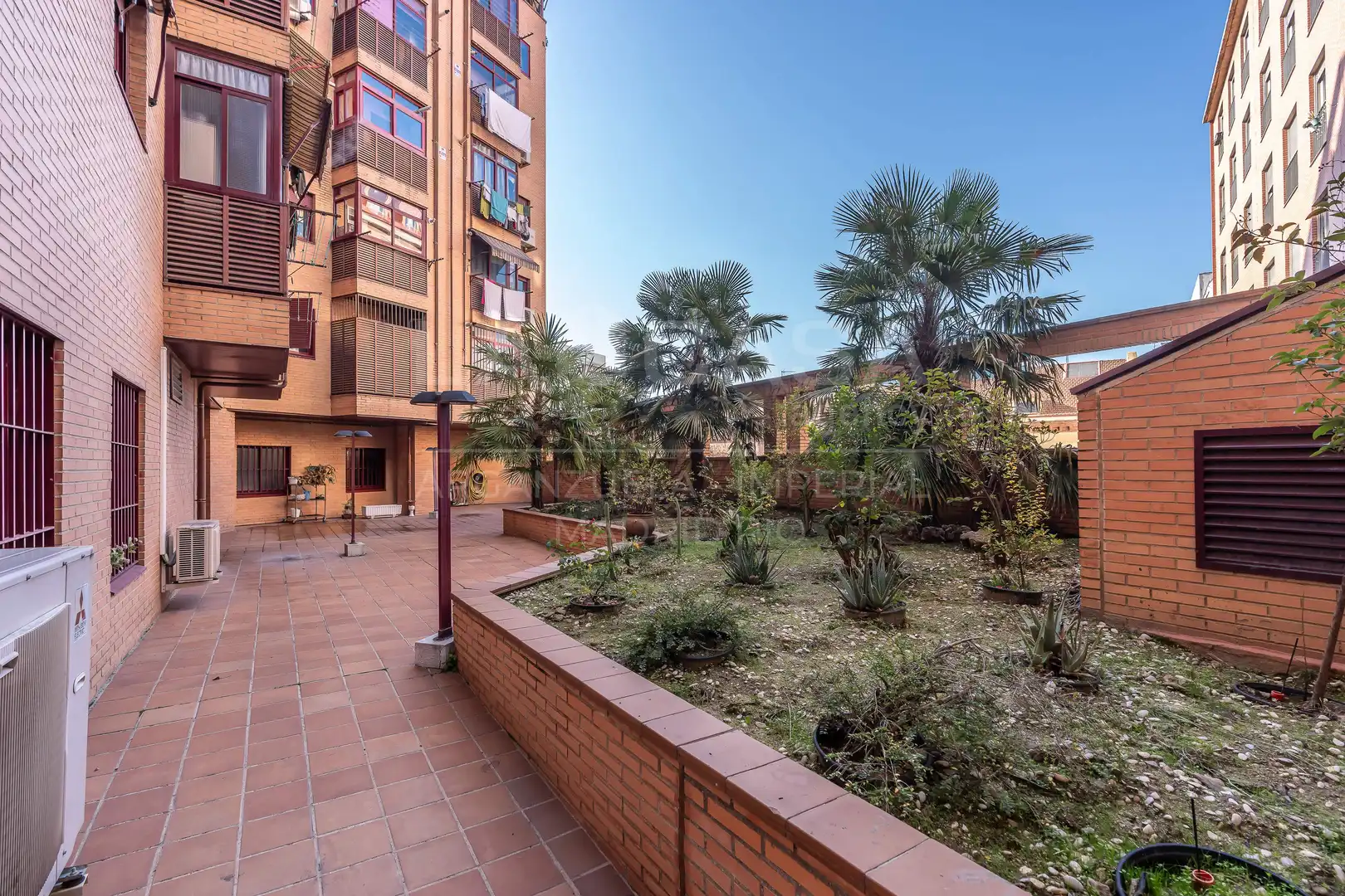 Garden of Flat for sale in Madrid  with Heating, Terrace and Balcony