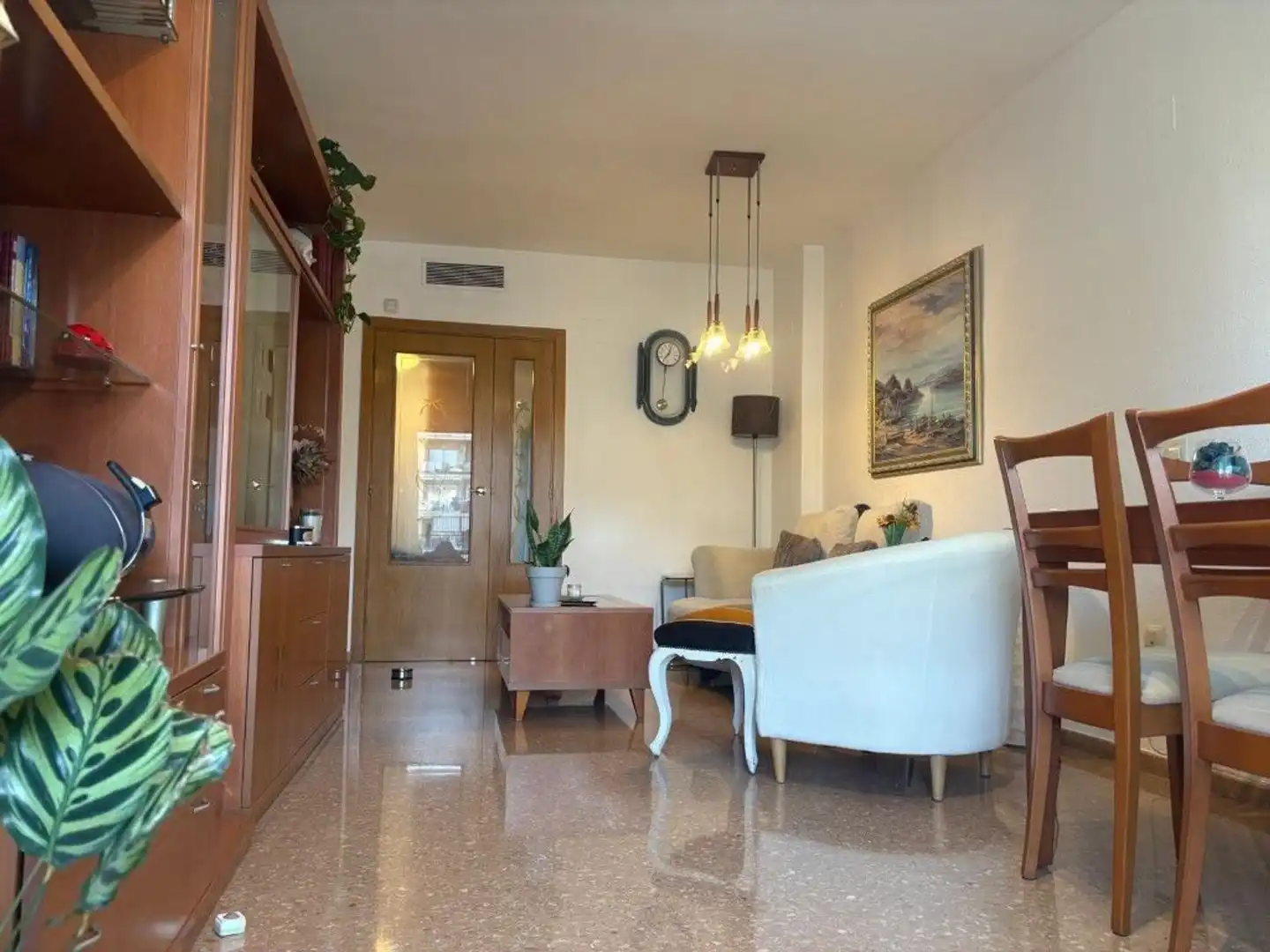 Living room of Flat for rent in Paterna  with Air Conditioner, Heating and Terrace